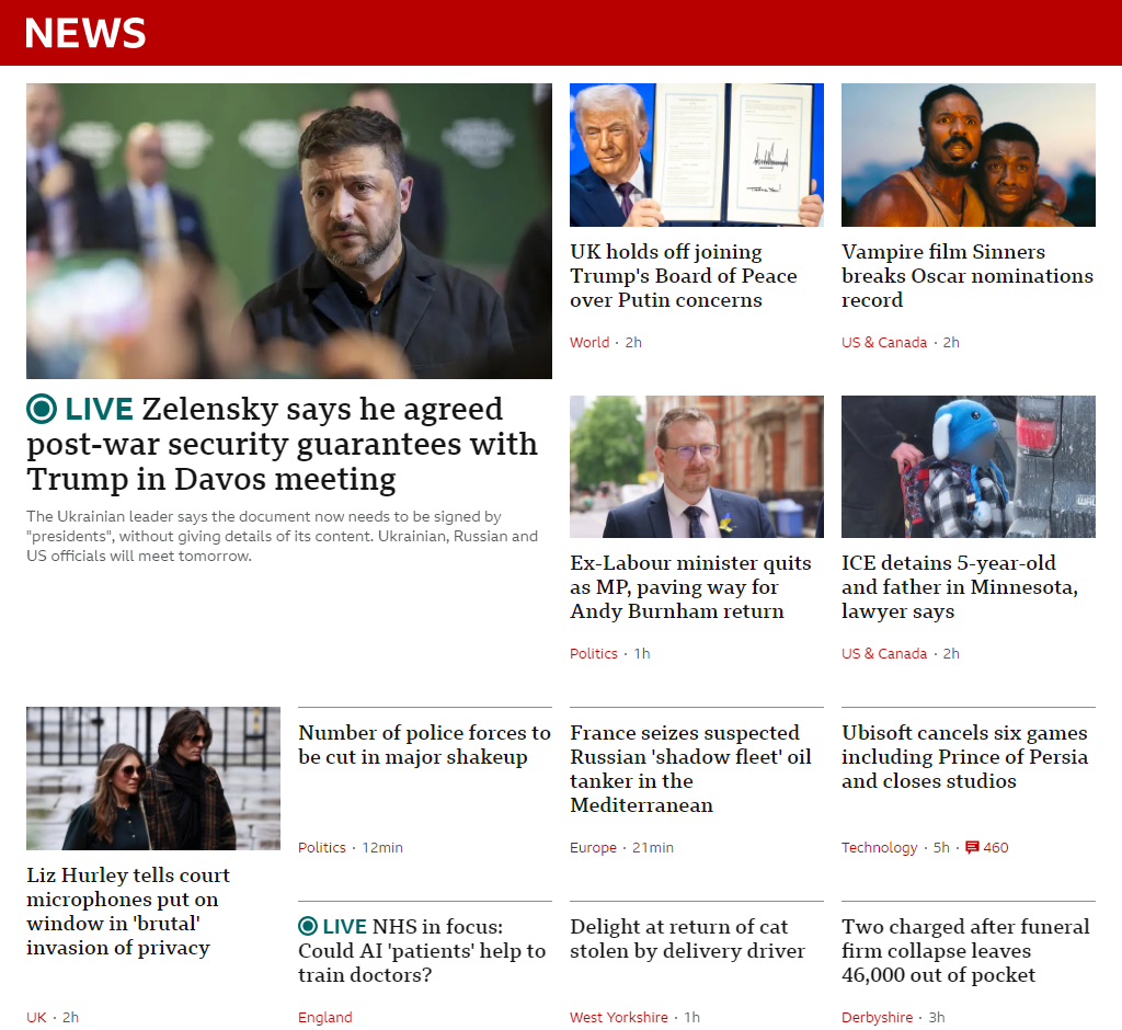 BBC News Screenshot 22-Jan-26 18:07